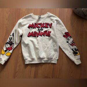 Disney Mickey and Minnie Kids Sweatshirt